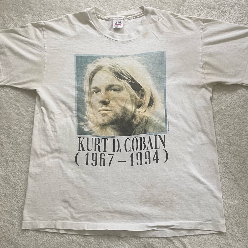 Vintage 1995 Kurt Cobain Memorial Shirt